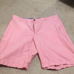 Coral/light red men’s izod shorts size 36